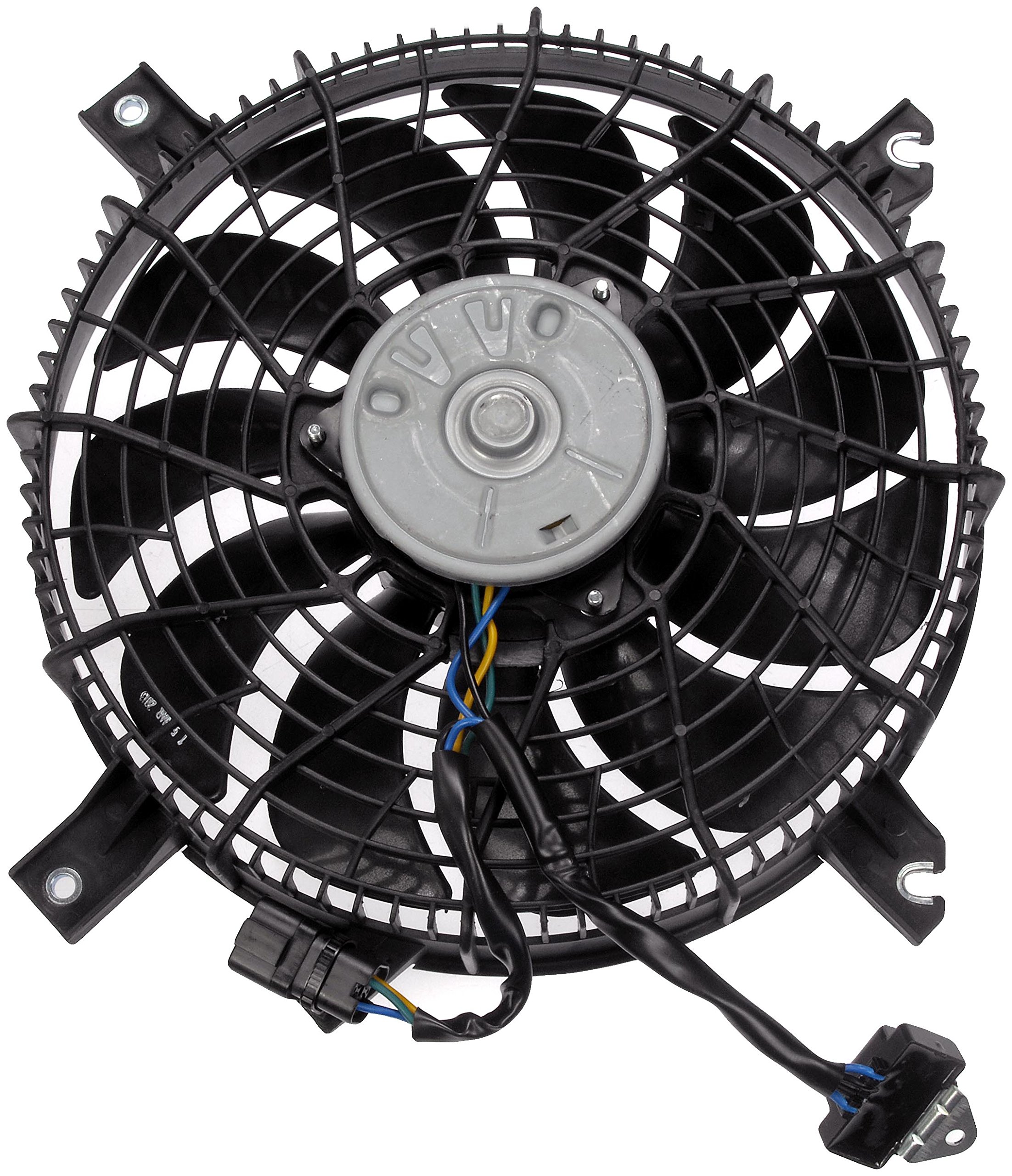 Dorman 620-796 A/C Condenser Fan Assembly Replacement for Suzuki SX4, Grand Vitara, Equator - Perfect for Cooling System Repair & Summer Driving Comfort