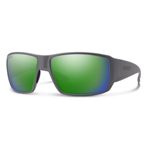 Matte Cement / Chromapop Polarized Green Mirror