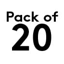 Pack of 20