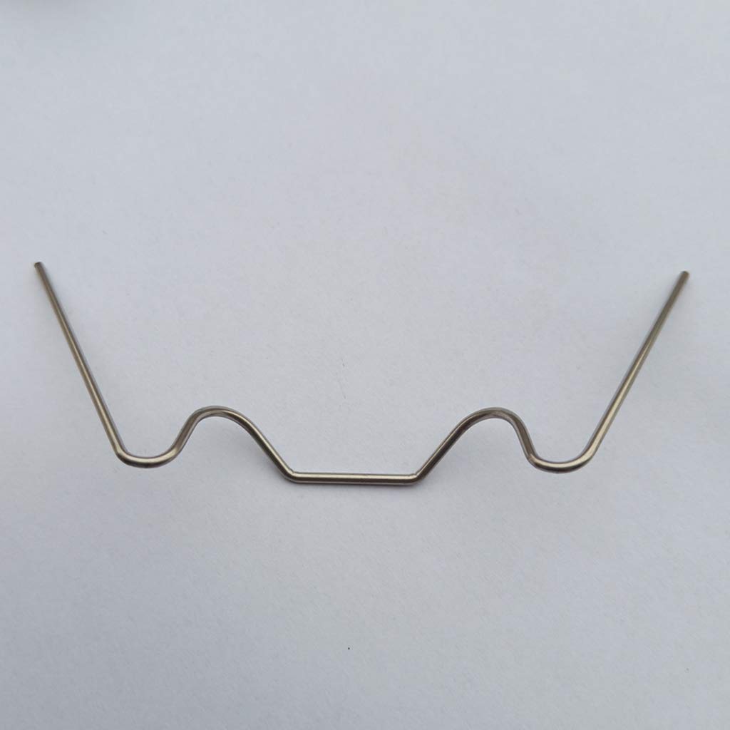 Stainless Steel Glazing Clips - 100pcs for Greenhouse Glass Panes - Secure Fixing for Greenhouses & Windows