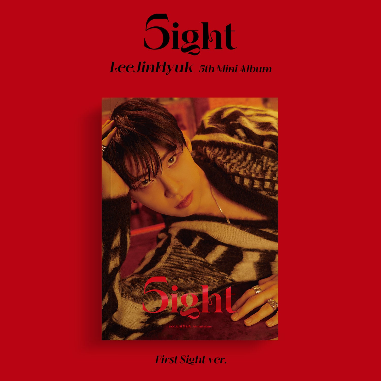 LEE JINHYUK 5TH MINI ALBUM '5IGHT' - K-Pop Music CD with Photobook | Perfect for K-Pop Fans, Collectors & Gift Giving