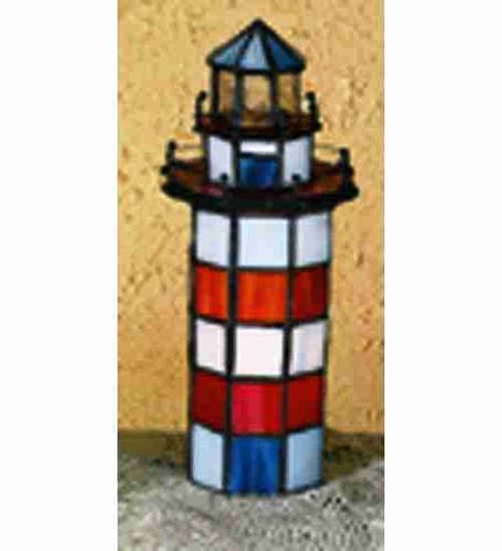10H Hilton Head Lighthouse Accent Lamp - Coastal Decor Night Light for Bedroom, Living Room, or Office - Perfect Gift for Beach House & Nautical Theme Decor
