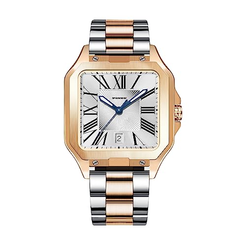 Gold Case Stainless Steel Strap