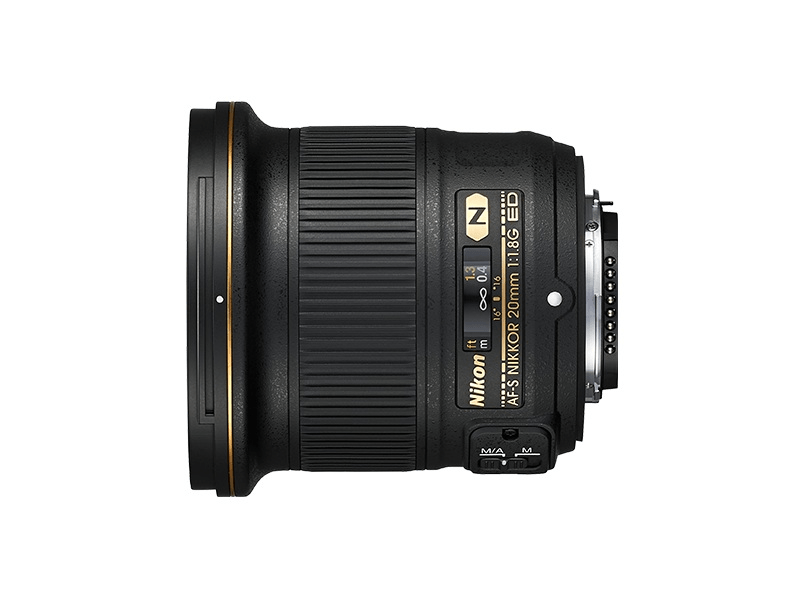 Nikon AF-S NIKKOR 20mm f/1.8G ED Wide-Angle Prime Lens for DSLR Cameras - Perfect for Landscape, Architecture & Low-Light Photography