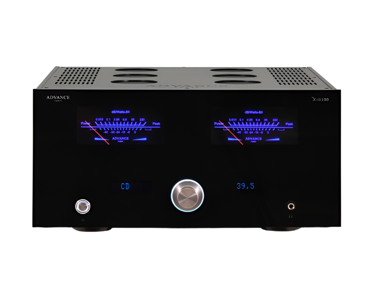 Advance Paris X i1100 Hi-Fi Integrated Amplifier - High Power Stereo Receiver for Home Audio, Music & Theater Systems - Perfect for Living Room, Studio & Audiophile Setups