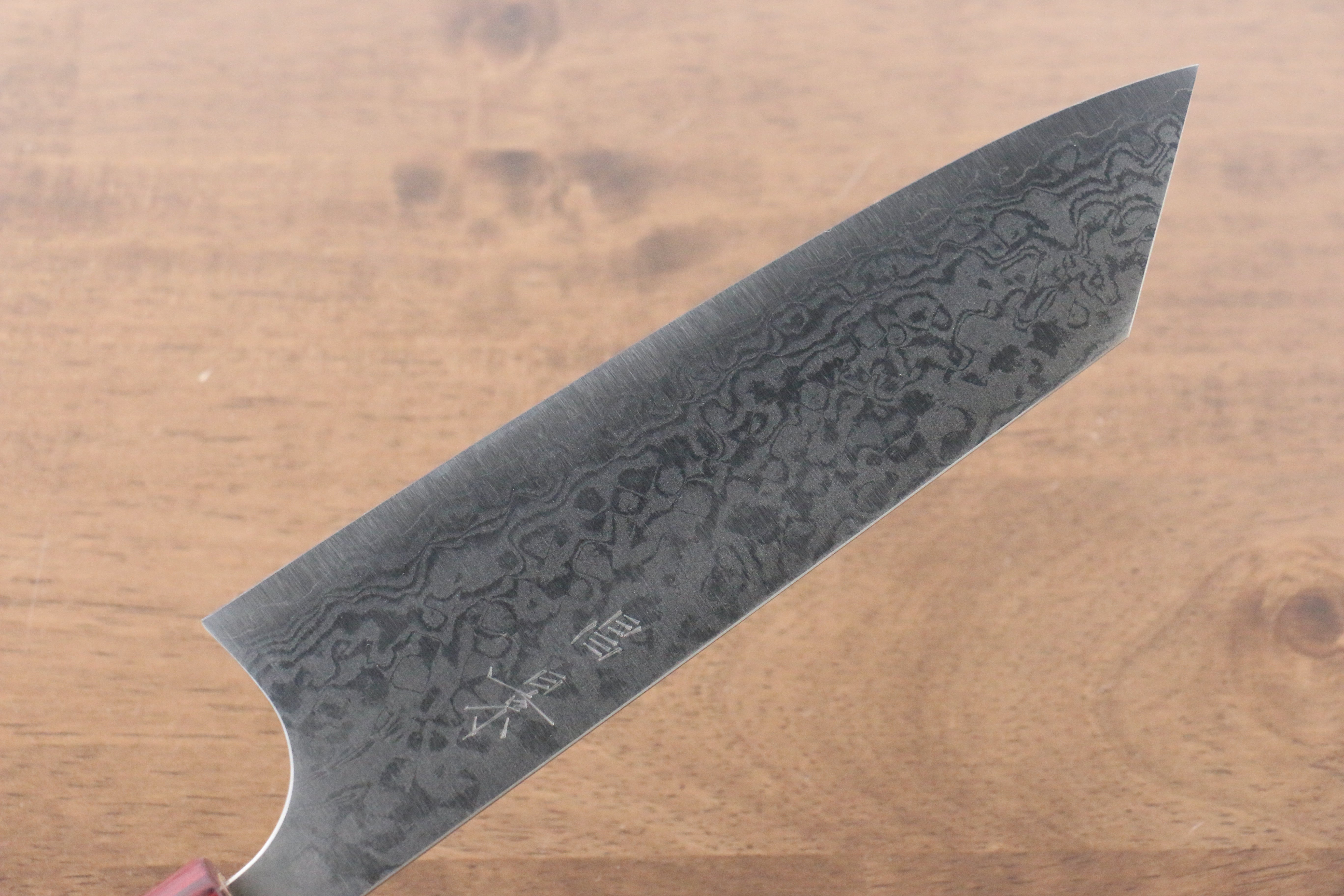 Masakage Kiri VG10 Damascus Bunka Knife 170mm - Japanese Chef Knife with Magnolia Wood Handle for Precision Slicing, Dicing & Chopping in Professional & Home Kitchens