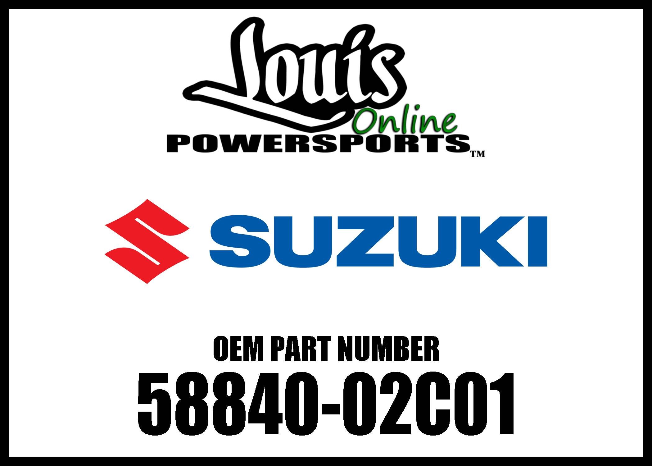 Original Suzuki 58840-02C01-000 Reverse Cable - Genuine OEM Replacement Part for Suzuki Motorcycles & ATVs - Perfect for Gear Shifting Repairs and Off-Road Adventures