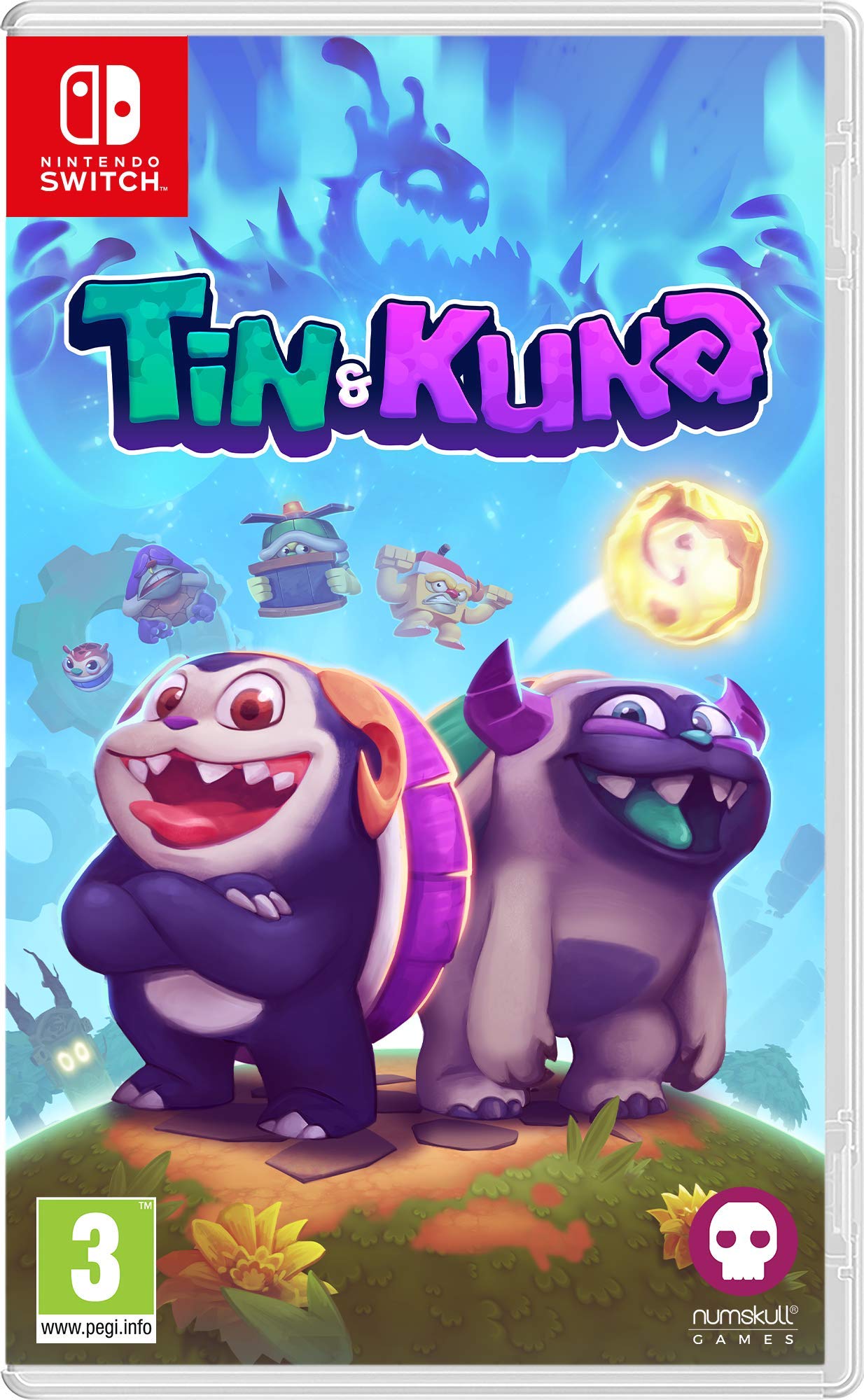 Tin & Kuna - Nintendo Switch Game | Action-Adventure Puzzle Platformer for Family & Kids | Perfect for Co-op Gaming Nights & Party Play