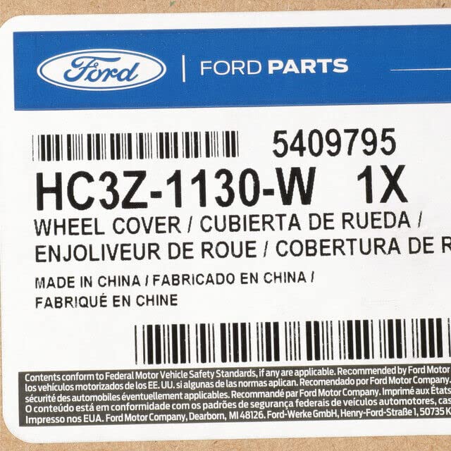 Ford Wheel Cover - Durable & Stylish Replacement Hubcaps for Cars, Trucks & SUVs | Perfect for Off-Roading, Daily Commute & Vehicle Protection