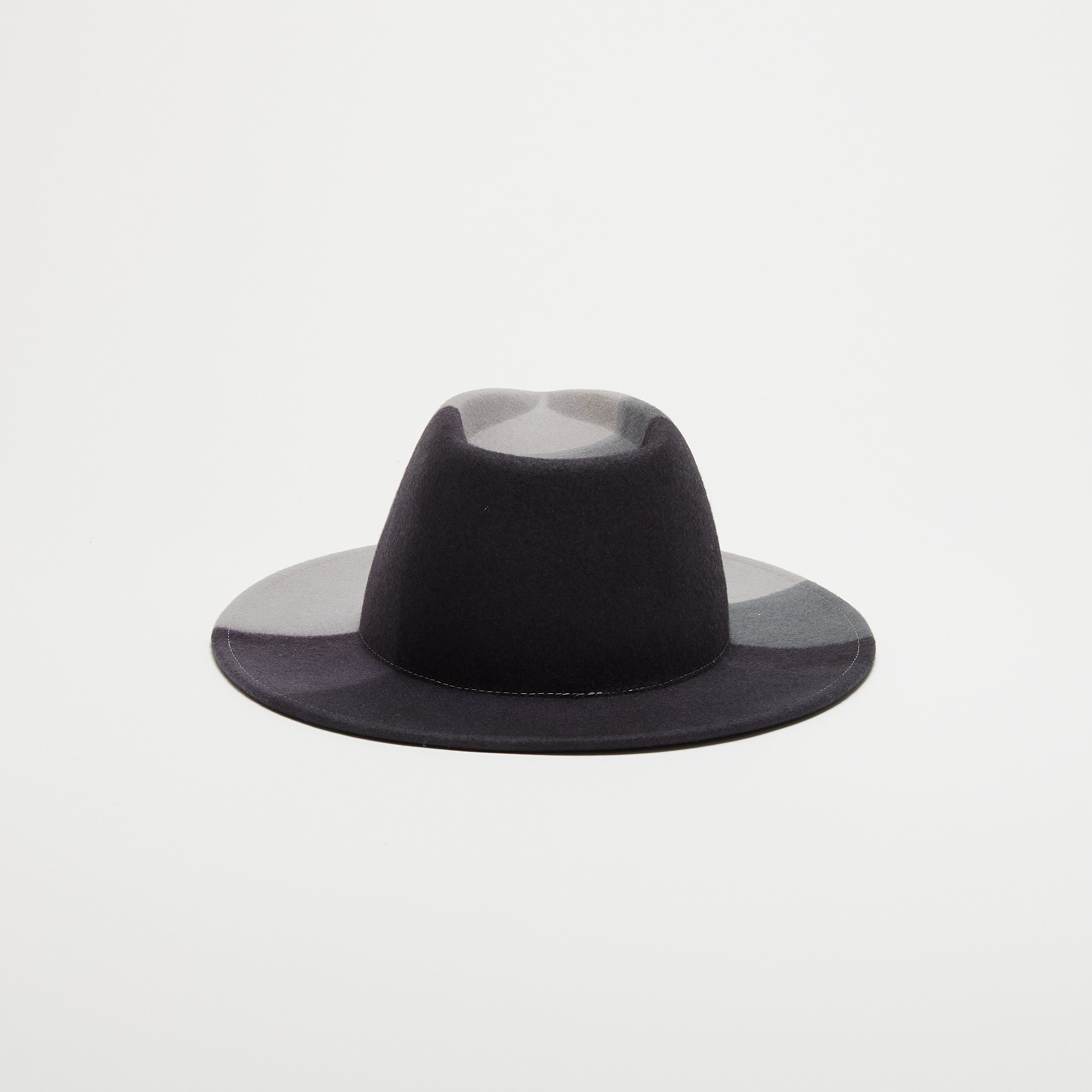 Stylish Blaine Prism Print Fedora Hat for Men & Women - Trendy Geometric Pattern Sun Hat for Outdoor, Beach, and Party Wear