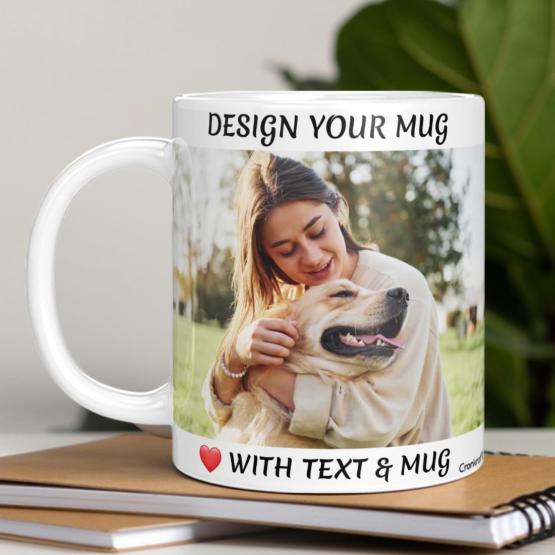 KivStar Valentine's Day Gift for Boyfriend - Romantic Love Quote Printed White Coffee Mug (325ml) - Perfect Birthday, Anniversary & Wedding Gift for Him/Her - Ideal for Couples, Morning Coffee & Romantic Surprises