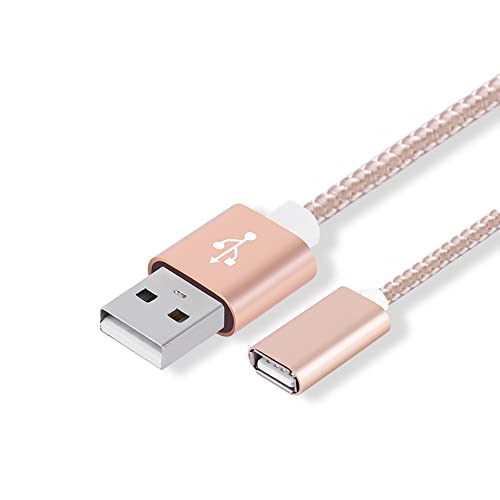 USB 2.0 Male to Female Extension Cable - 10ft Nylon Braided Cord for PC, TV, Printer & Camera - High Speed Data Transfer & Durable Design - Perfect for Home Office, Gaming Setup & Entertainment Systems