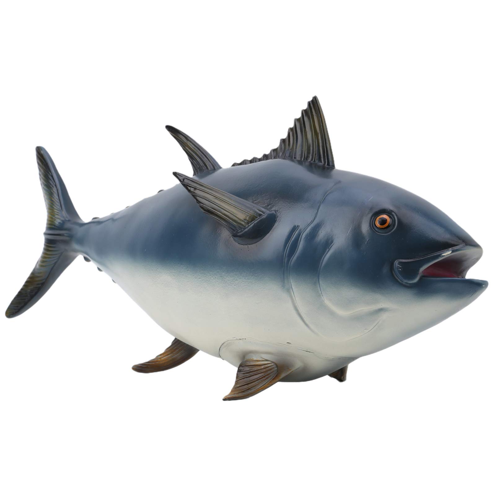 Realistic Fake Fish Toy - Big Tuna Model for Kids, Preschool Educational Sea Life Animal Figure - Perfect for Ocean-Themed Classroom Decor, Birthday Gifts & Sensory Play