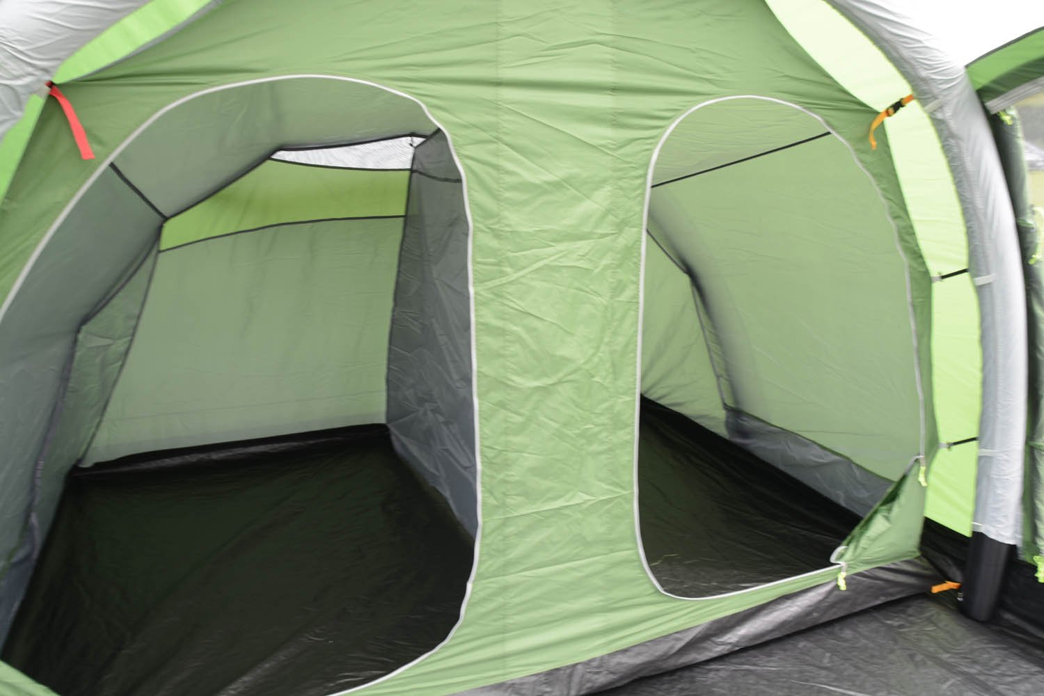 Kampa Brean 4 Air Green Inflatable Tent - Lightweight Waterproof Camping Tent for 4 Persons | Perfect for Family Camping, Hiking Trips & Outdoor Adventures