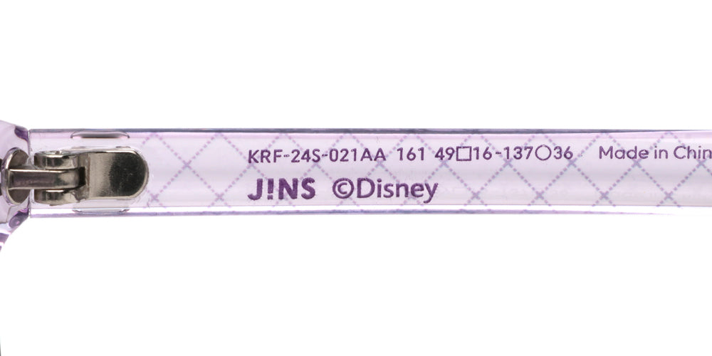 JINS x Disney Minnie & Daisy Kids Glasses Frame 021 - Cute Cartoon Eyewear for Girls, Lightweight & Durable, Perfect for School, Playtime & Disney Theme Parties