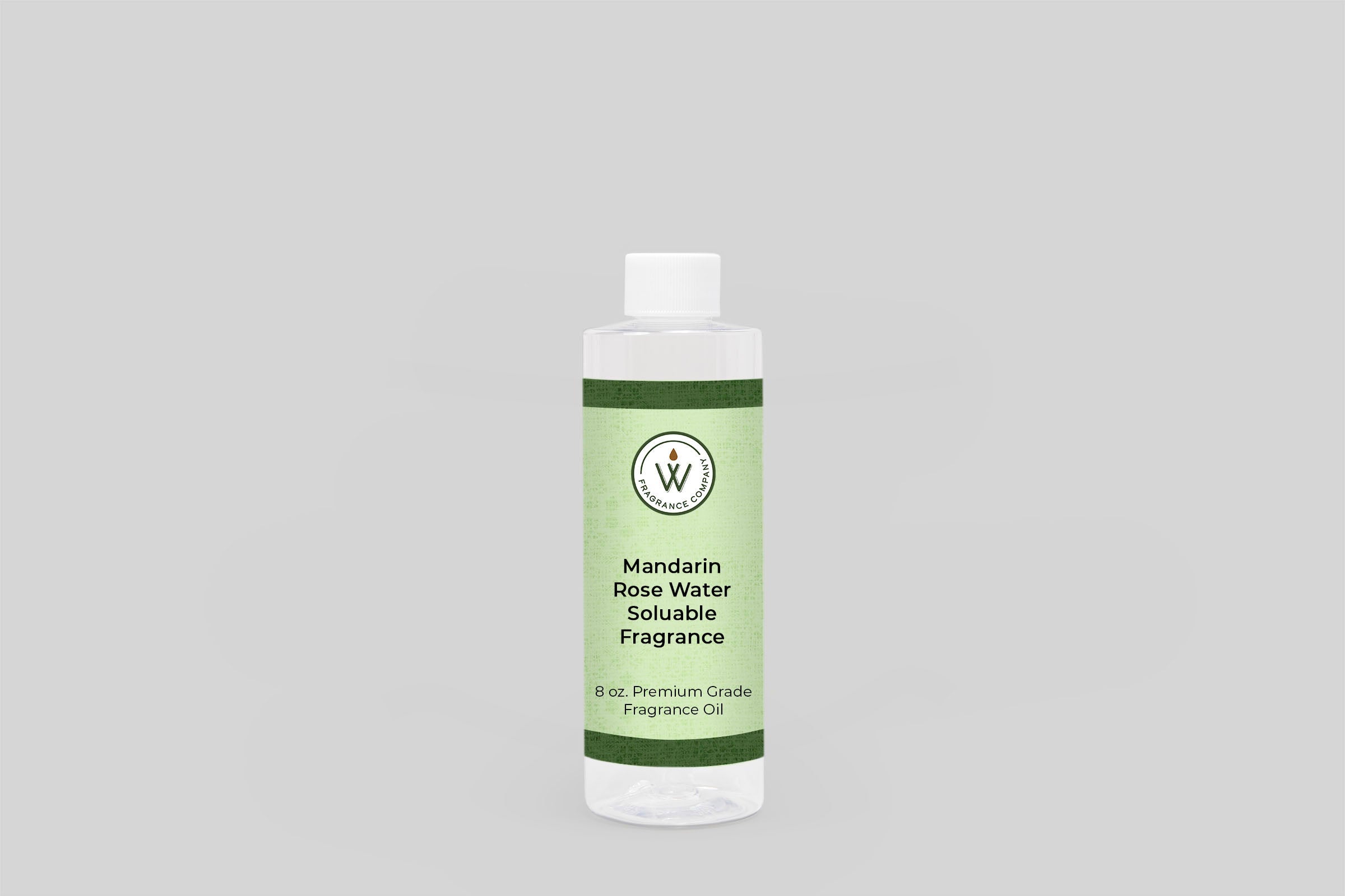 Premium Mandarin Rose Water Soluble Fragrance Oil - Long Lasting Floral Citrus Scent for DIY Soap, Candles, Perfume & Home Diffusers