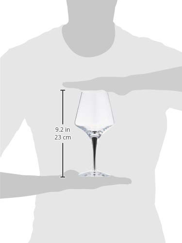 Premium Orrefors Metropol Crystal Clear Red Wine Glasses - Set of 2 for Fine Dining & Elegant Entertaining