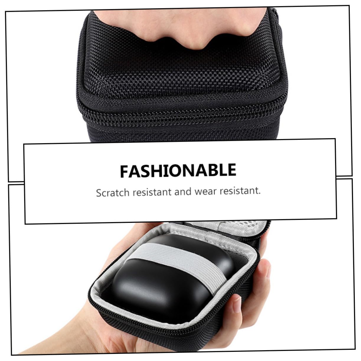 Waterproof Shockproof EVA Earphone Case - Durable Protective Carrying Pouch for AirPods Pro & Wireless Earbuds | Perfect for Travel, Gym, Outdoor Activities & Daily Storage
