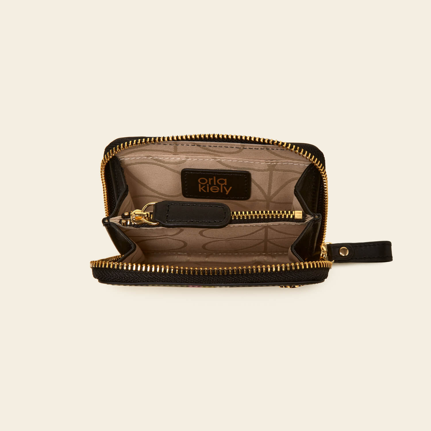 Remember Me Zip Purse - Elegant Bird Black Wallet for Women | Perfect for Travel, Shopping & Everyday Use