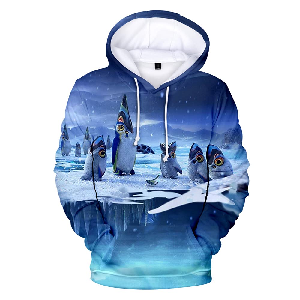 YUYEADZ Subnautica Below Zero 3D Printed Hoodie - Unisex Pullover Sweatshirt for Men & Women | Gaming Fashion & Streetwear | Perfect for Cosplay, Gaming Events & Casual Wear