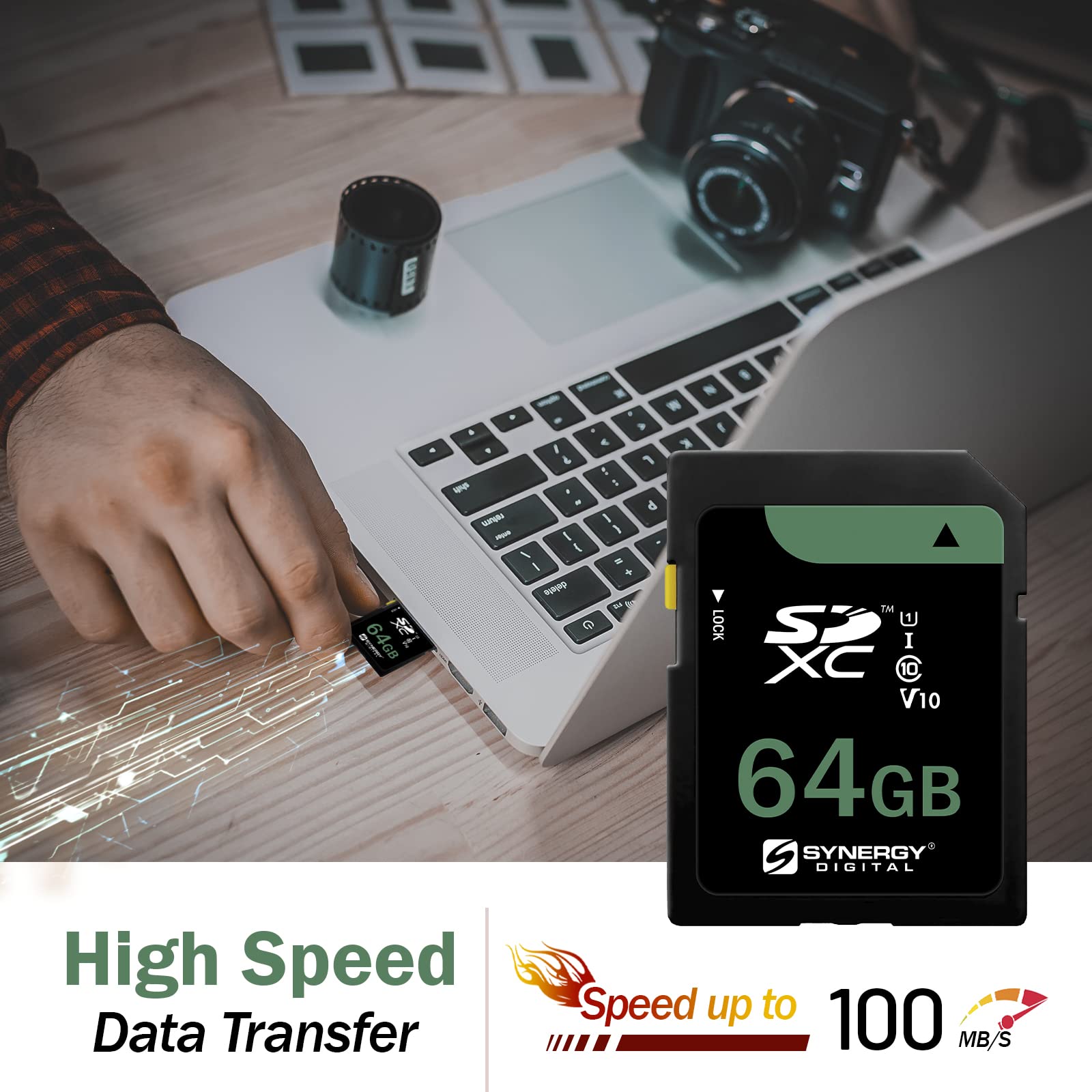 Panasonic Lumix DMC-TZ80 64GB SDXC Card - High Speed Class 10 for Digital Cameras & Photography