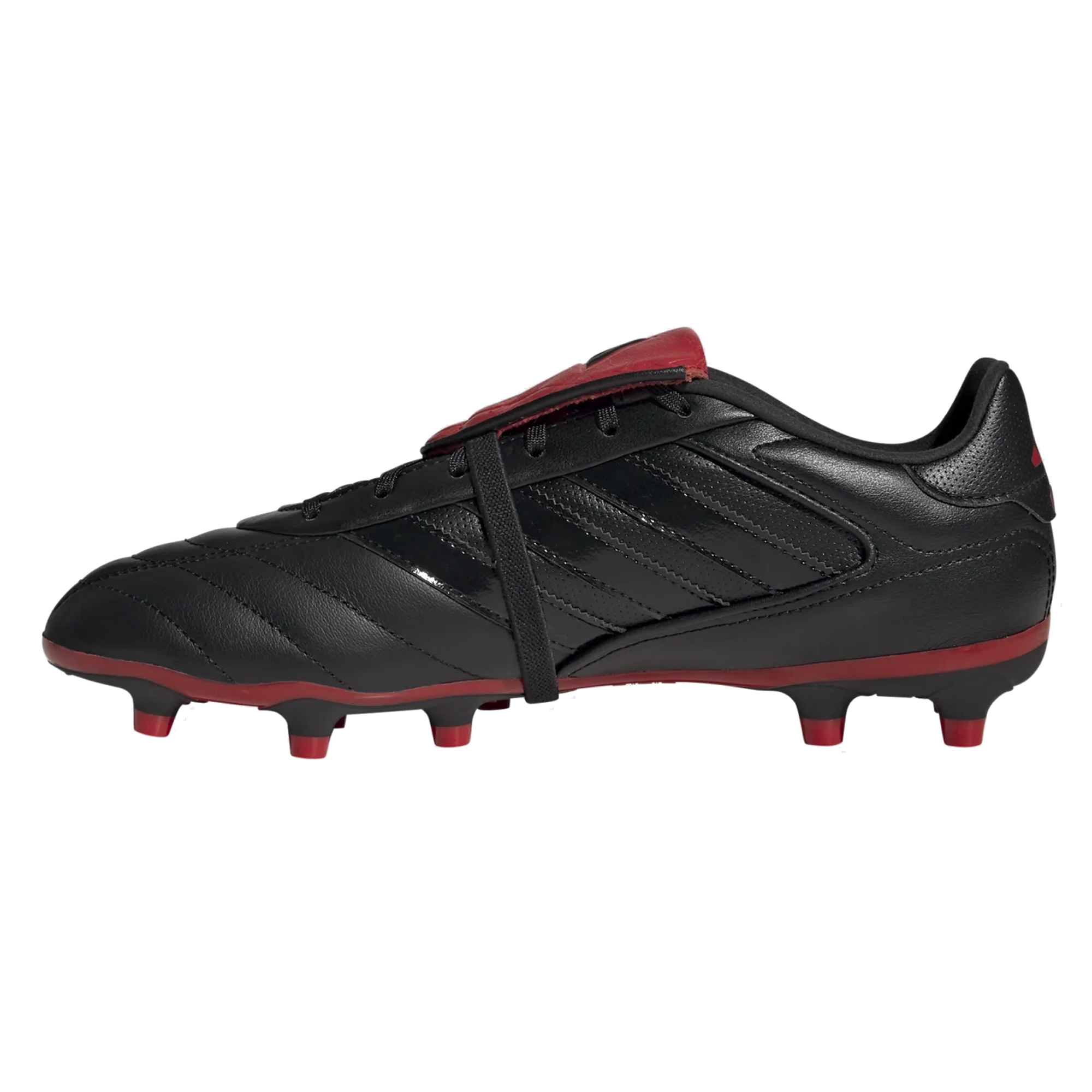 Adidas Copa Gloro II FG Soccer Cleats for Men - Black/Scarlet Football Boots with Firm Ground Studs | Perfect for Outdoor Matches & Training Sessions