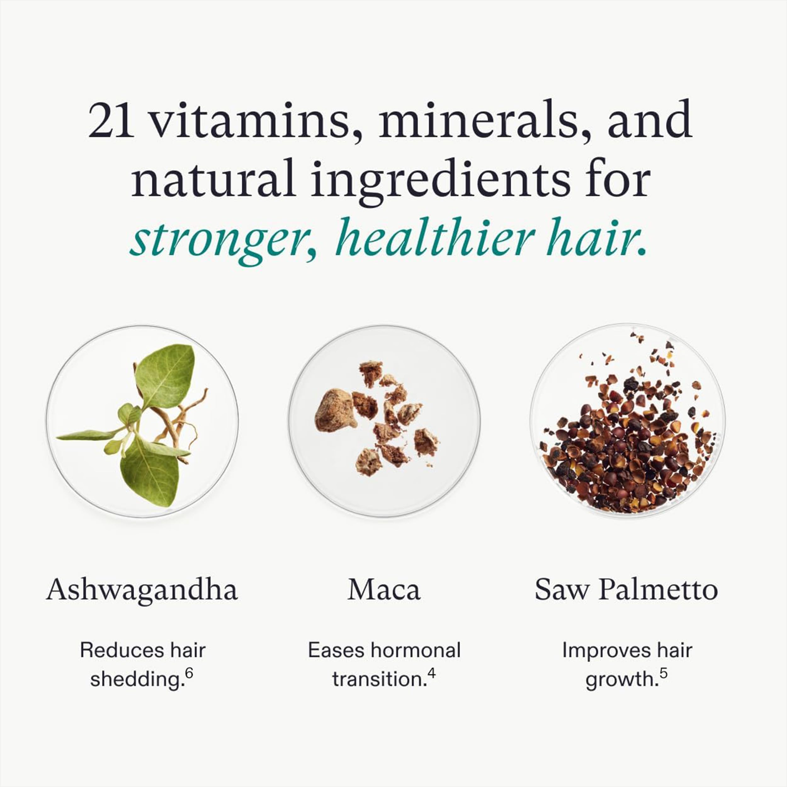 Nutrafol Women's Balance Hair Growth Supplements for Women 45+ | Clinically Proven to Support Thicker Hair & Scalp Coverage | Dermatologist Recommended Hair Vitamin | 1 Month Supply | Perfect for Menopause & Age-Related Hair Thinning