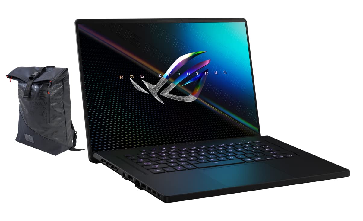 ASUS ROG Zephyrus M16 Gaming Laptop - Intel Core i7-11800H 8-Core Processor, 16GB RAM, 512GB SSD, NVIDIA RTX 3050 Ti GPU, 16