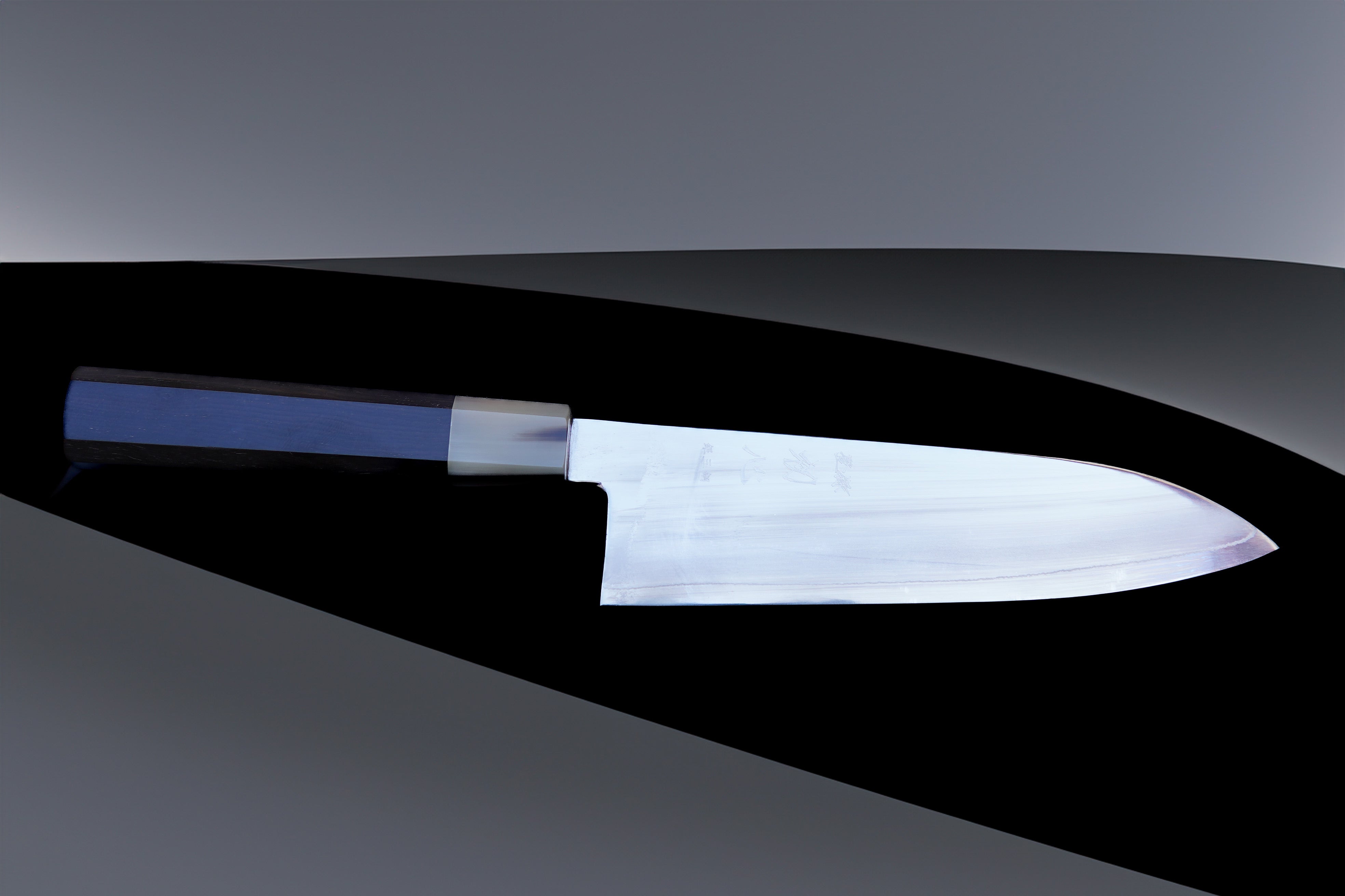 Hatsukokoro 3 Layer Silver3 170mm Santoku Knife - Japanese Kitchen Knife for Slicing, Dicing & Chopping - Perfect for Home Chefs & Professional Kitchens