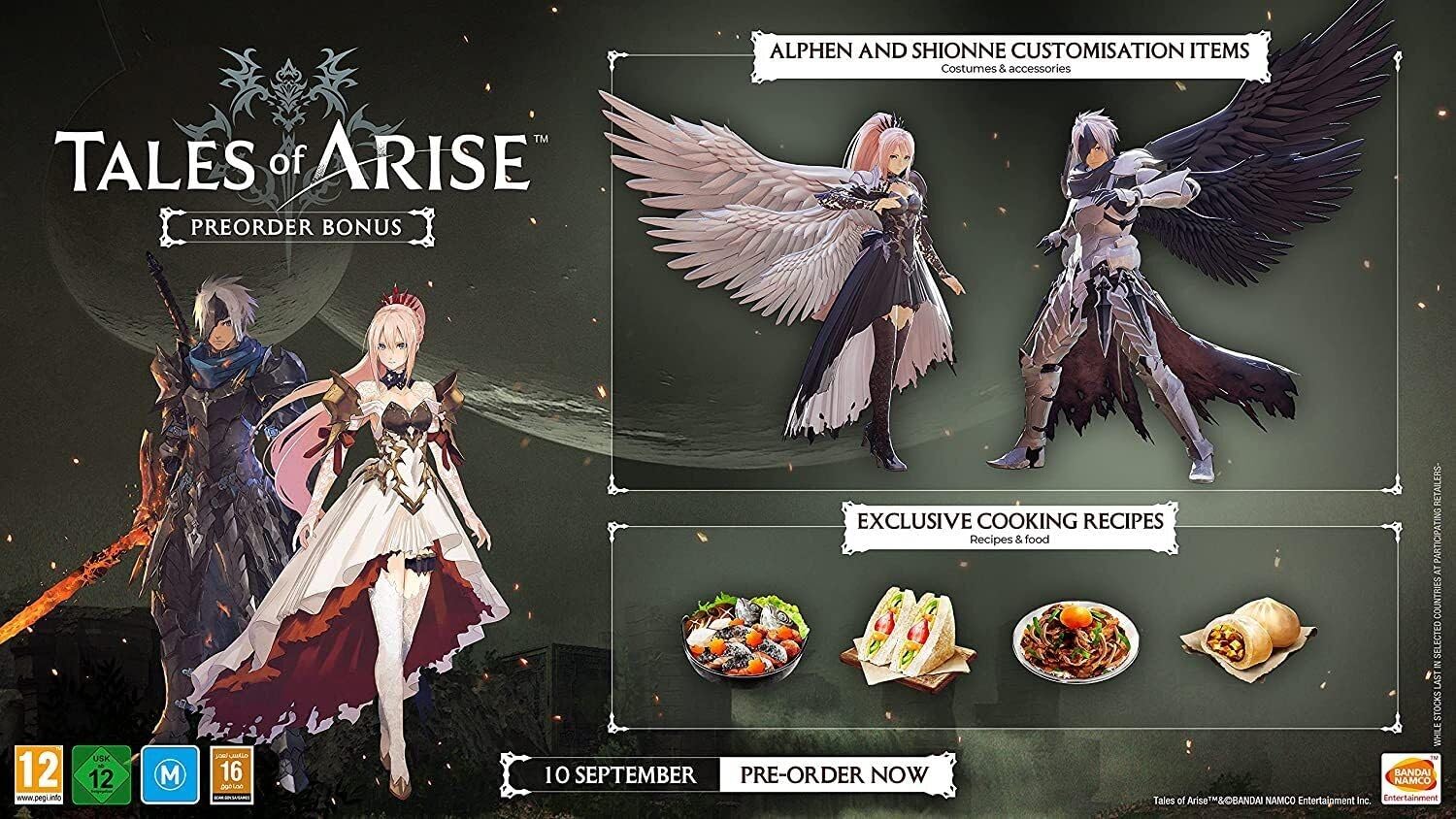Tales of Arise PS4 Game - Epic Action RPG Adventure for PlayStation 4 | Perfect for Fantasy Lovers & JRPG Fans | Great for Solo Gaming & Story-Driven Experiences