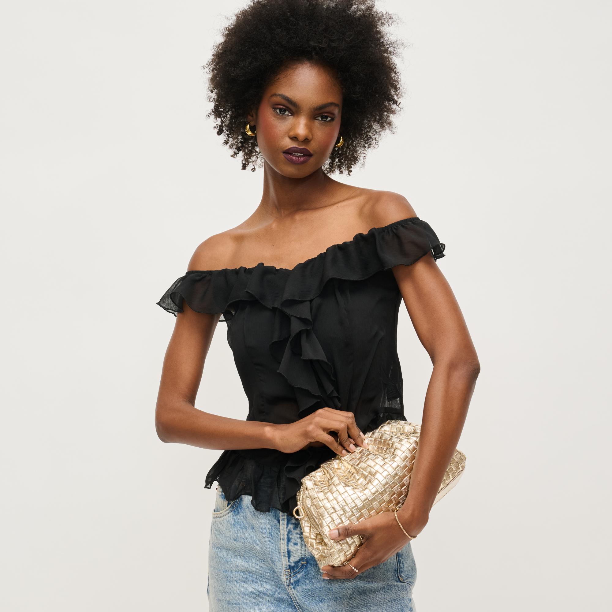 Stylish Tate Clutch for Women - Elegant Evening Bag with Detachable Strap - Perfect for Parties, Weddings & Special Occasions