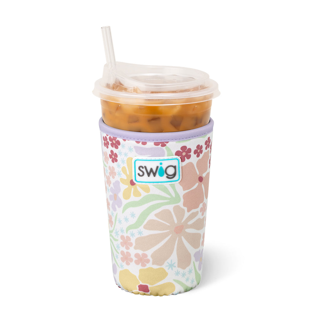 Fresh Cut Medium Iced Cup Coolie - Insulated Beverage Sleeve for Coffee, Tea & Cold Drinks - Perfect for Office, Travel & Outdoor Activities