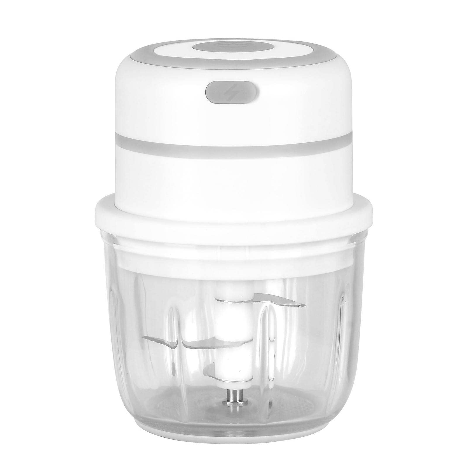 KBREE Mini Electric Meat Grinder - Wireless Garlic Chopper & Press for Home Kitchen, Perfect for Making Garlic Paste, Ground Meat, and Food Prep | Compact & Portable for Camping, RV, Small Kitchens