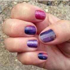 Galactic Nail Wraps - Half Sheet Nail Stickers | Jamberry Nail Wraps for Women | Easy DIY Nail Art for Parties, Weddings & Special Occasions