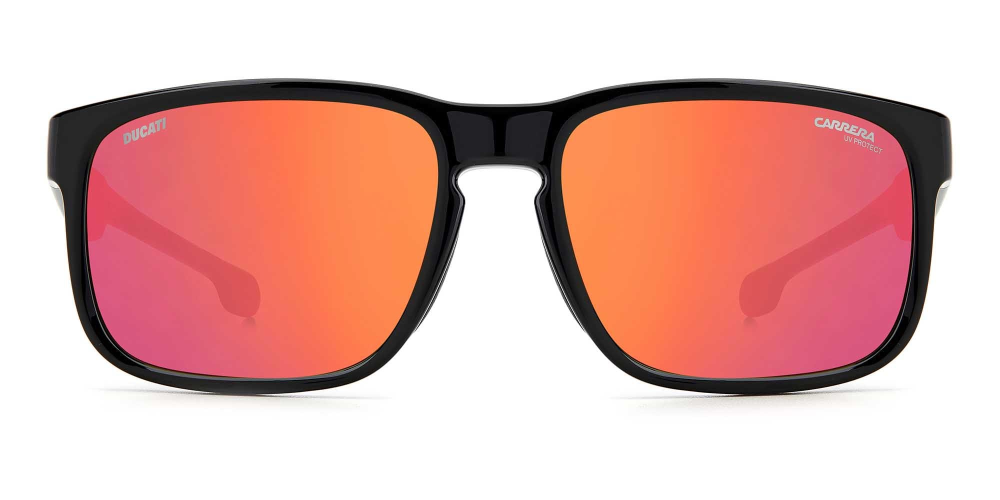 Carrera Ducati CARDUC 001/S Sunglasses - Men's Sports Cycling Shades with UV Protection - Perfect for Motorcycle Riding, Biking & Outdoor Adventures