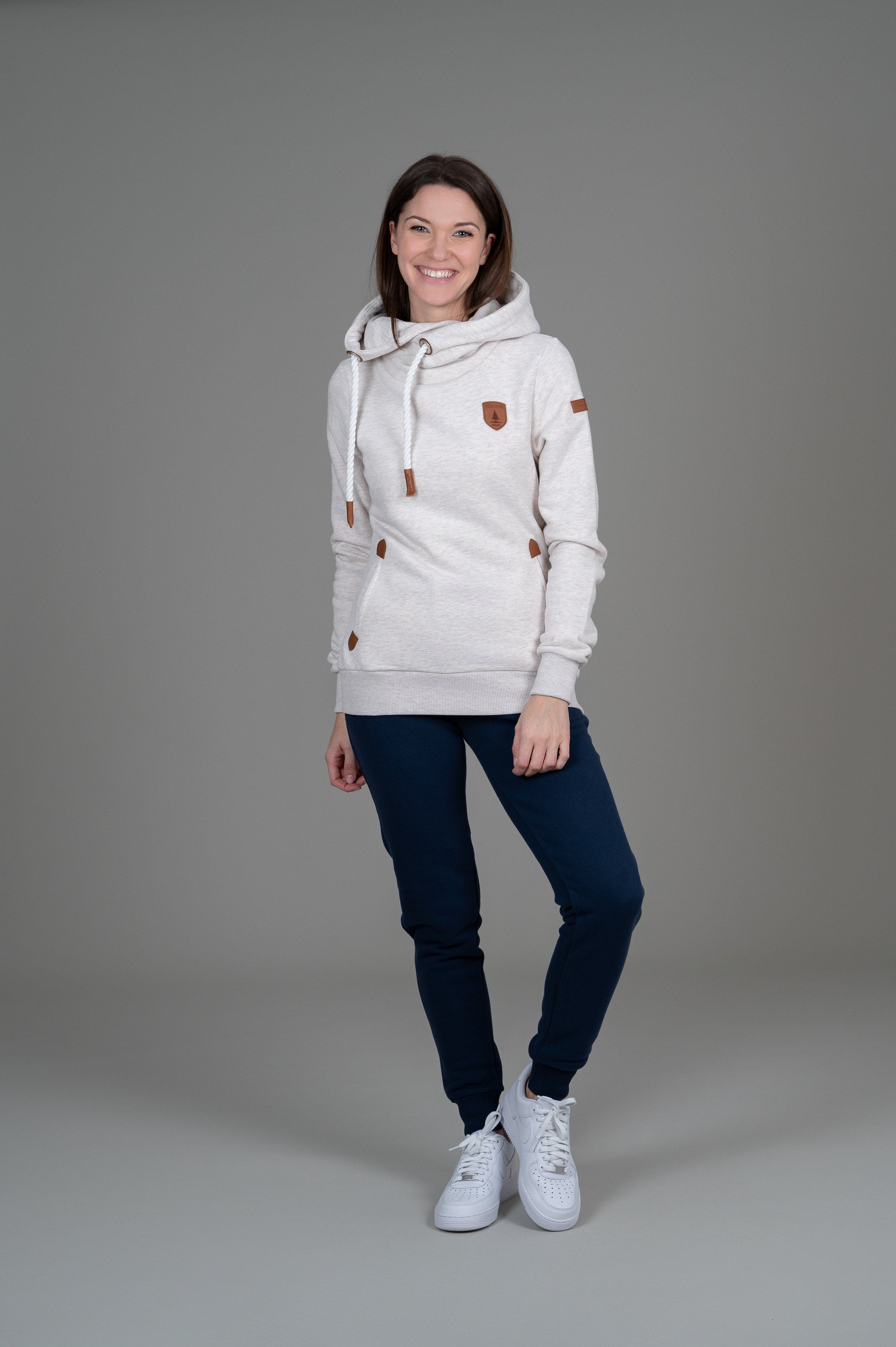 Artemis Heather Oatmeal Hoodie - Soft Unisex Pullover Sweatshirt for Men & Women | Cozy Casual Wear for Fall & Winter, Perfect for Lounging, Travel, and Outdoor Activities