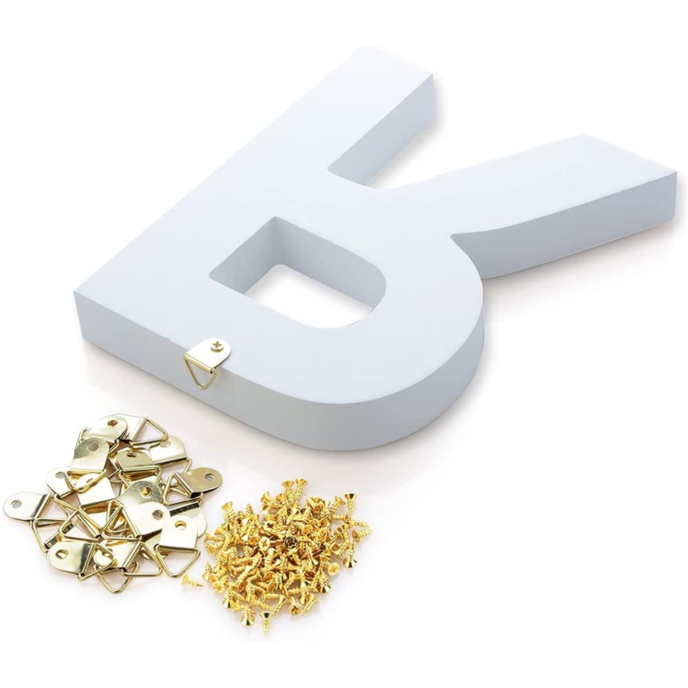 Wooden Wall Letters for Home Decor - Free Standing Wood Alphabet Letters for Kids Bedroom, Wedding, Birthday Party Decorations - Perfect for Nursery, Living Room, and Event Signage