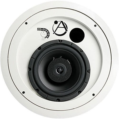 Atlas Sound FAP82T Strategy II Series 8 Inch 70V In-Ceiling Speaker System - Pair for Commercial Background Music & Home Theater Installation