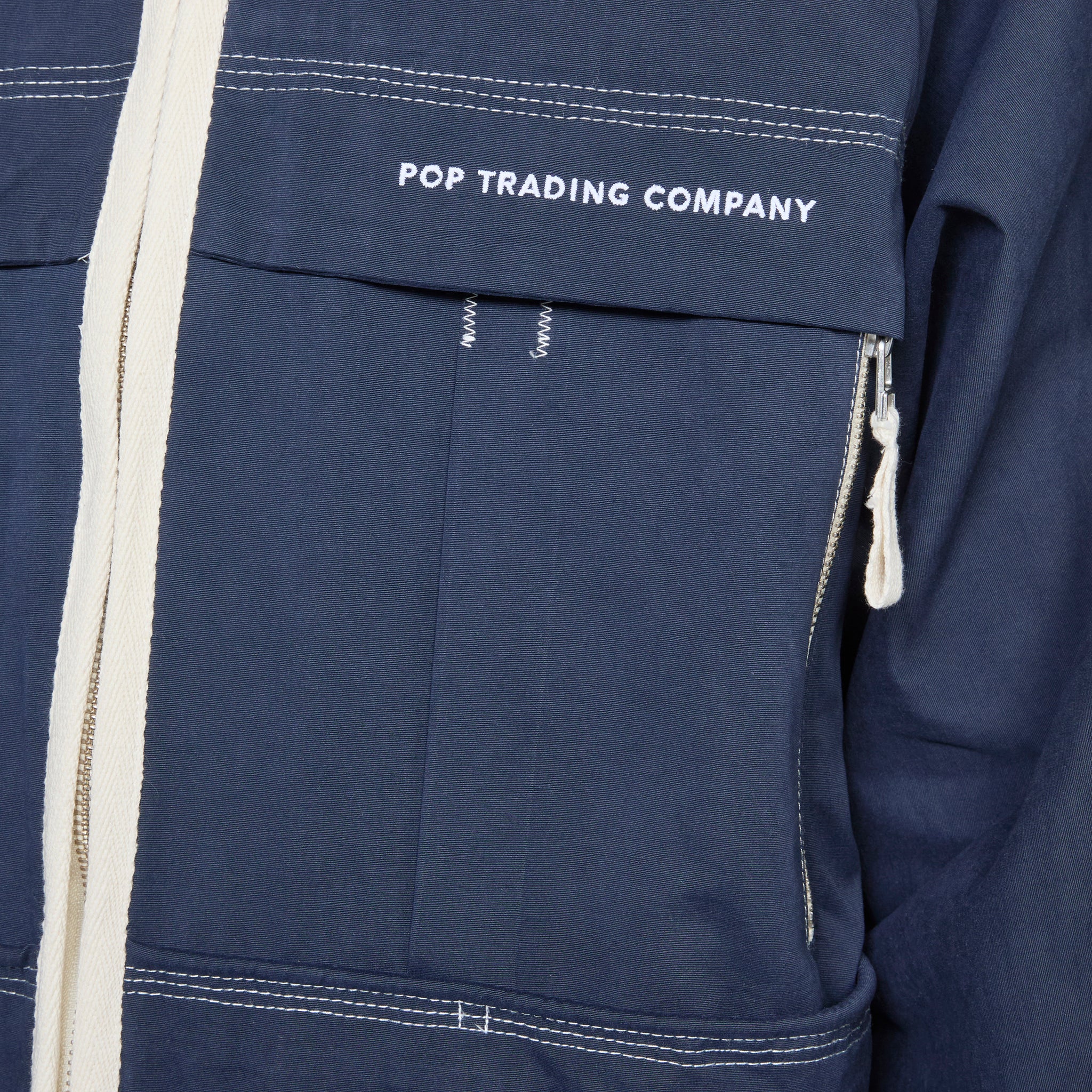 New City Jacket Navy Blue - Lightweight Waterproof Windbreaker for Men & Women - Perfect for Urban Commuting, Hiking & Outdoor Adventures