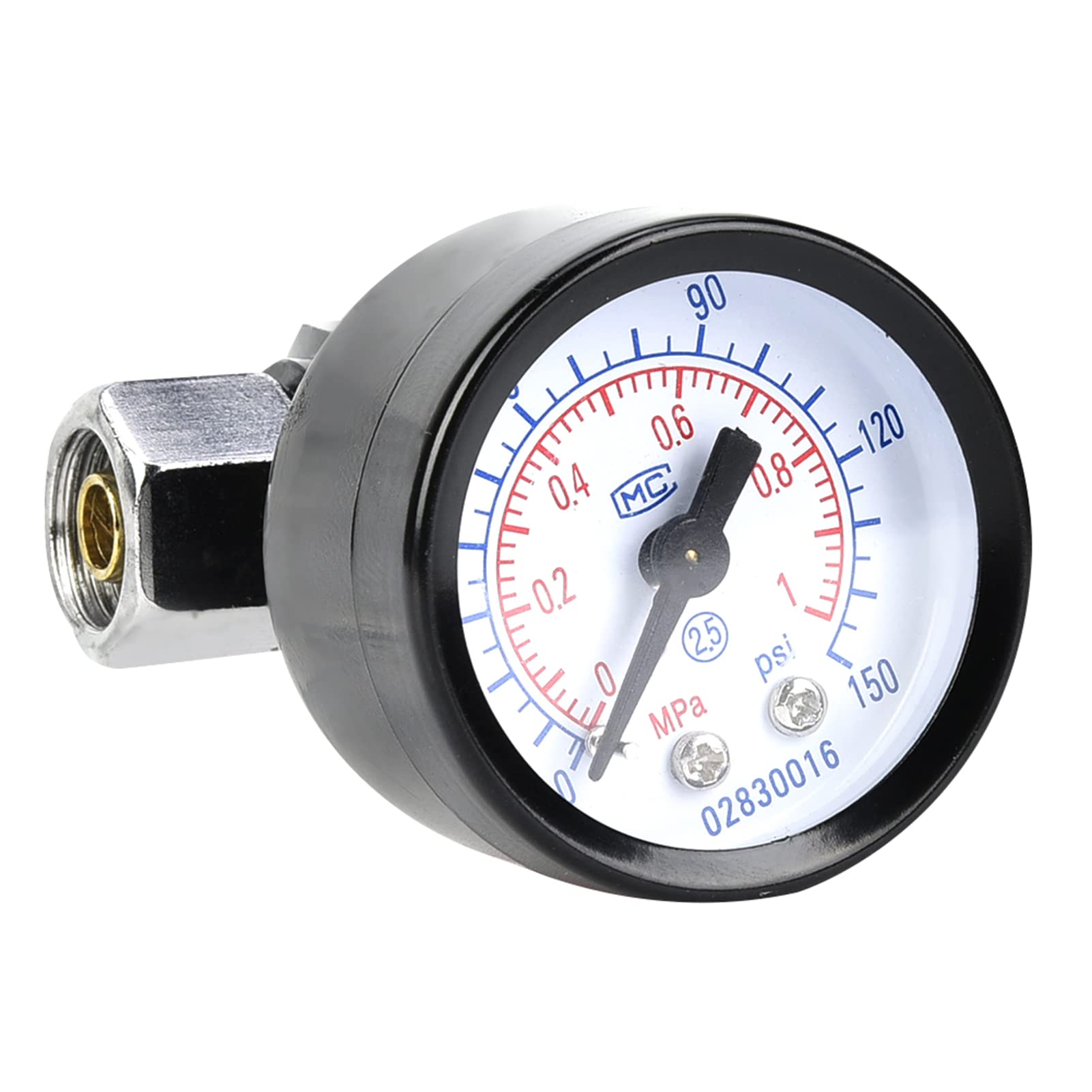 1/4 Inch HVLP Spray Gun Air Regulator - Professional Pressure Control Adjustable Gauge for Air Compressor Accessories - Perfect for Automotive Painting, Wood Finishing & DIY Projects