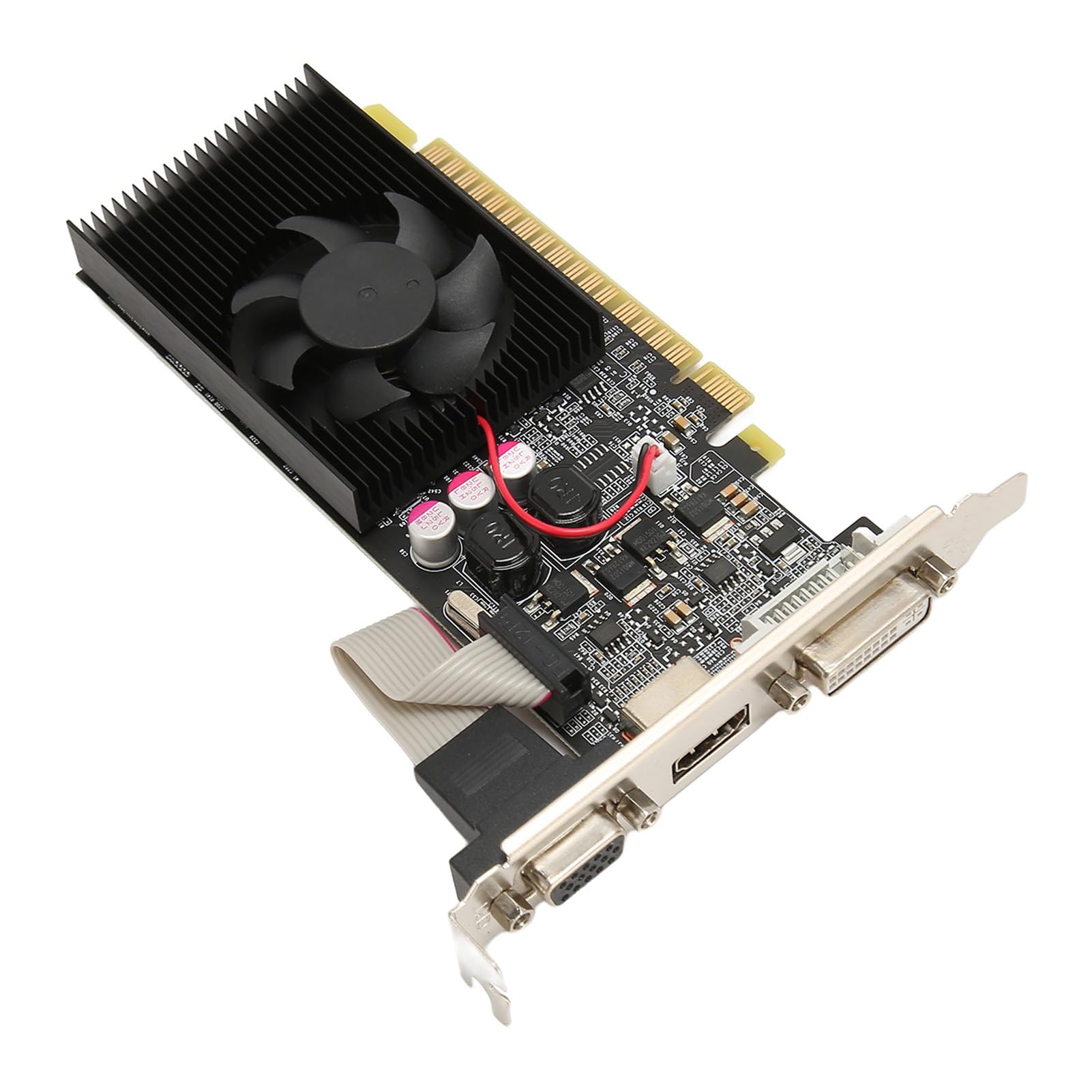Jiawu 64bit Low Noise Discrete Graphics Card - Stable Performance for Desktop PC Gaming, Video Editing & Graphic Design