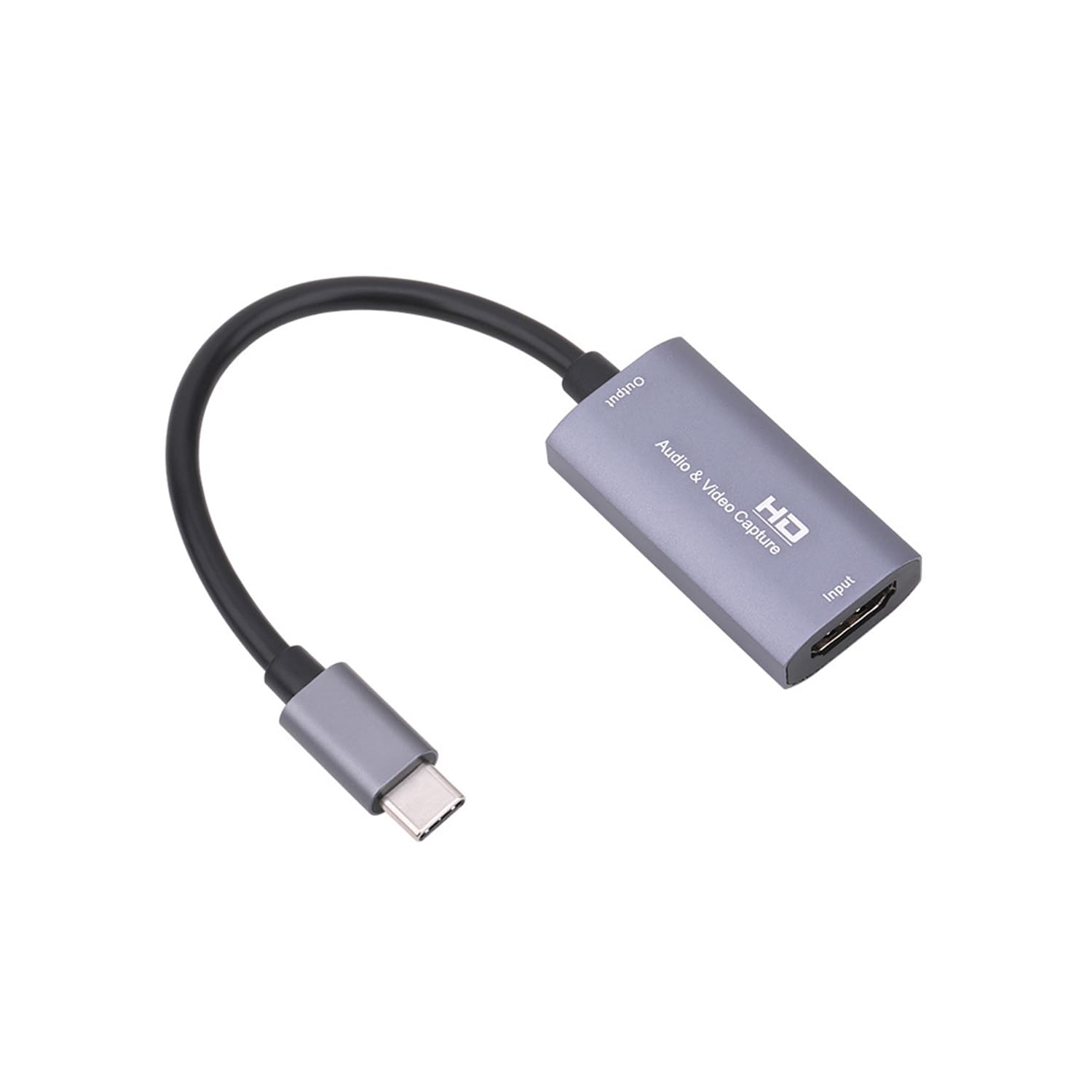 HDMI to USB C Capture Card 1080P 60fps - USB C Audio Video Capture Device for Live Streaming, Gaming, Video Conference & Recording - Compatible with PC, Mac, Laptop (Perfect for Twitch, YouTube, Zoom, Online Teaching)