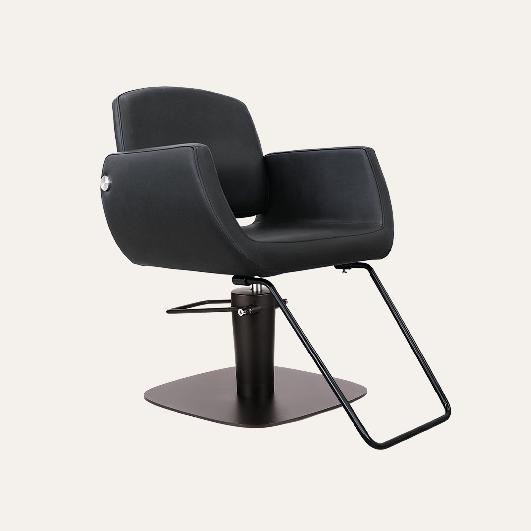 Professional Denver Salon Chair for Hair Styling & Barbering - Heavy Duty Hydraulic Beauty Salon Chair with Adjustable Height & Swivel Base - Perfect for Hair Salons, Barber Shops & Home Use