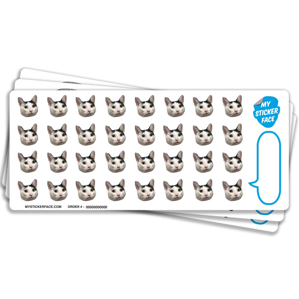 Custom Face Stickers & Pet Stickers - Personalized 0.75
