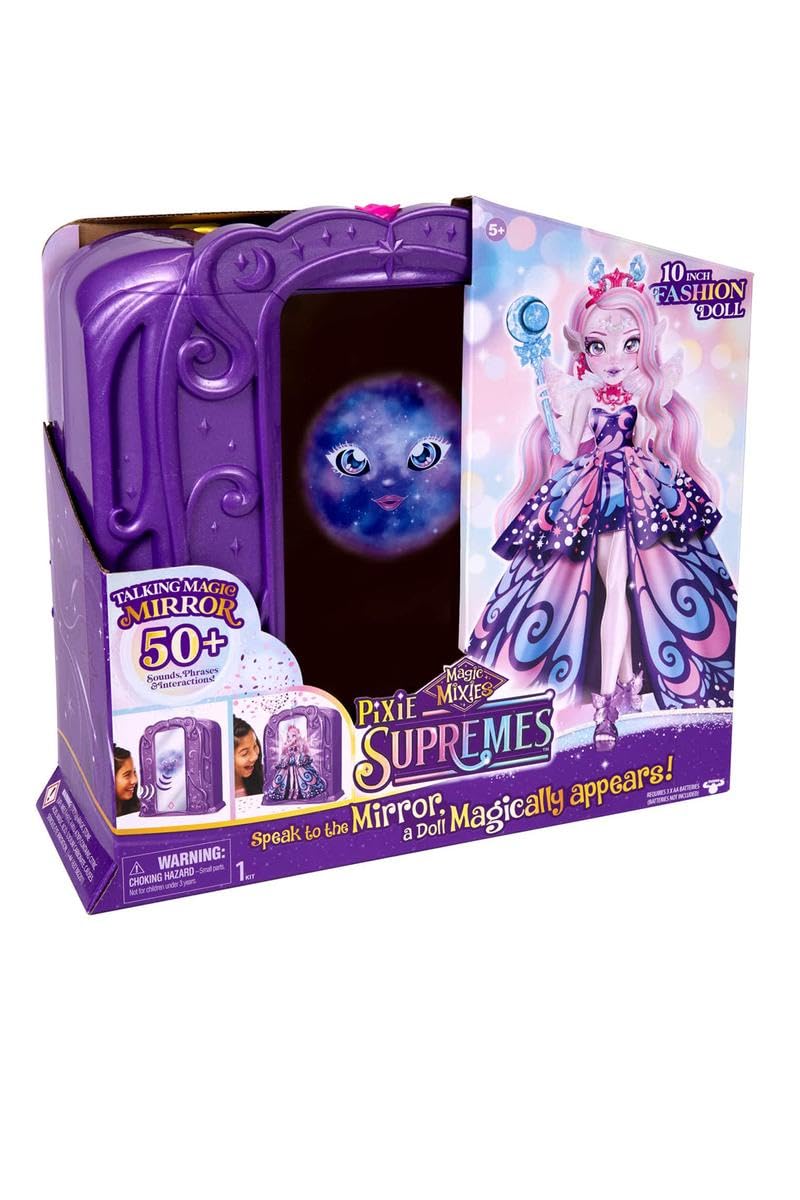 Magic Mixies Pixie Supremes Talking Magic Mirror with Luna The Butterfly Pixie Supreme 10.5