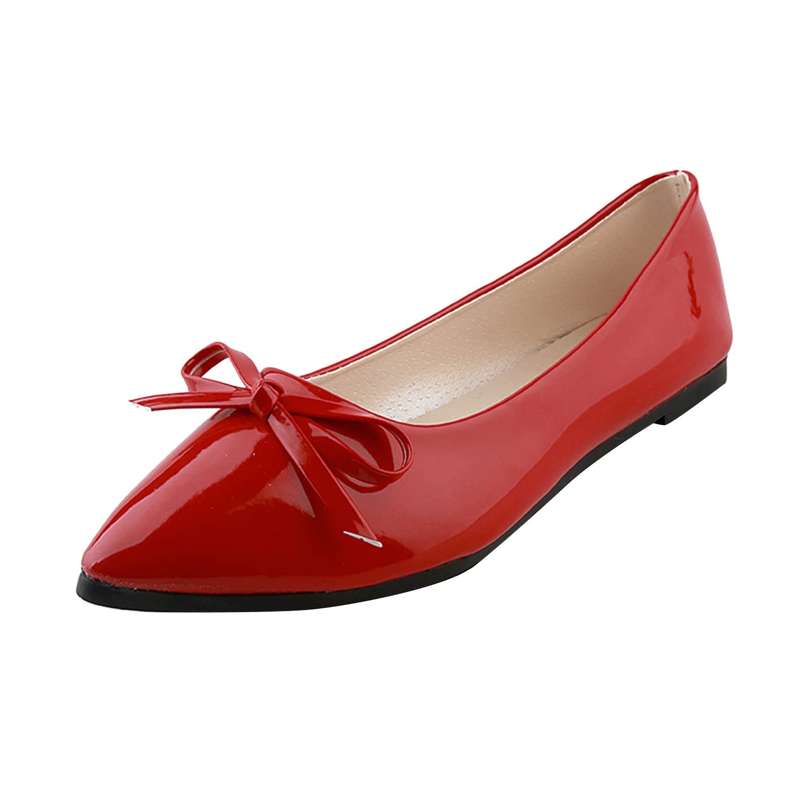Women's Cow Print Slip-On Loafers - Memory Foam Comfort Sneakers for Wide Width - Casual & Work Flats for Everyday Wear