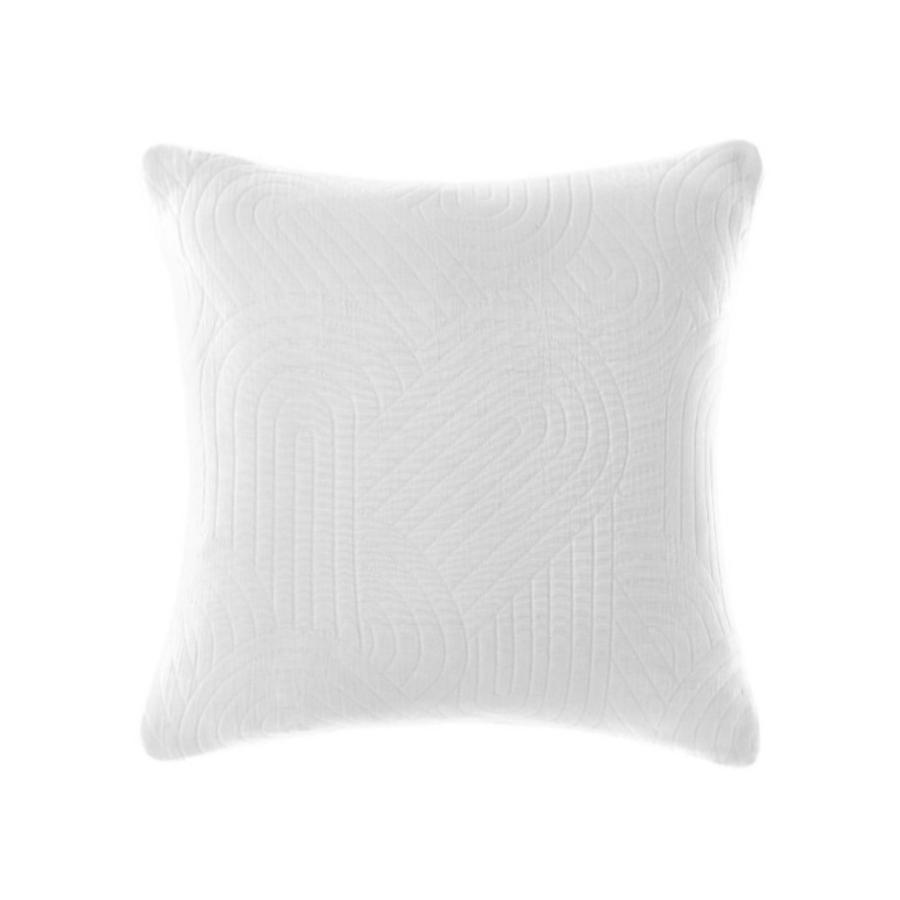 Linen House Lila Sugar Cushion - 48x48 cm Soft Decorative Throw Pillow for Sofa, Bed & Home Decor - Perfect for Living Room, Bedroom & Cozy Spaces