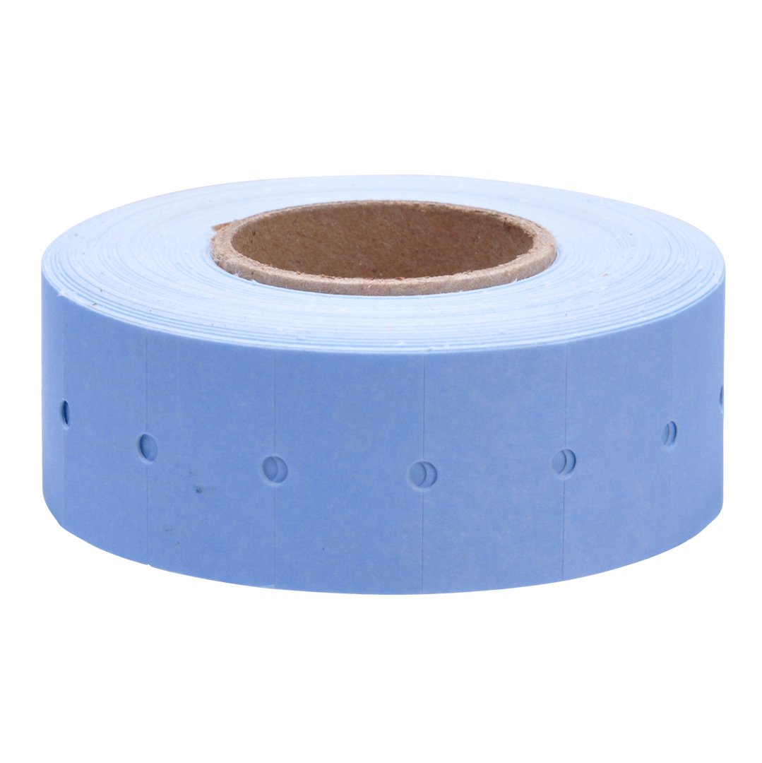 Blue Labels 16 Pack for Avery Dennison/Sato M1 Price Guns - Free Ink Roll - Office & Retail Use