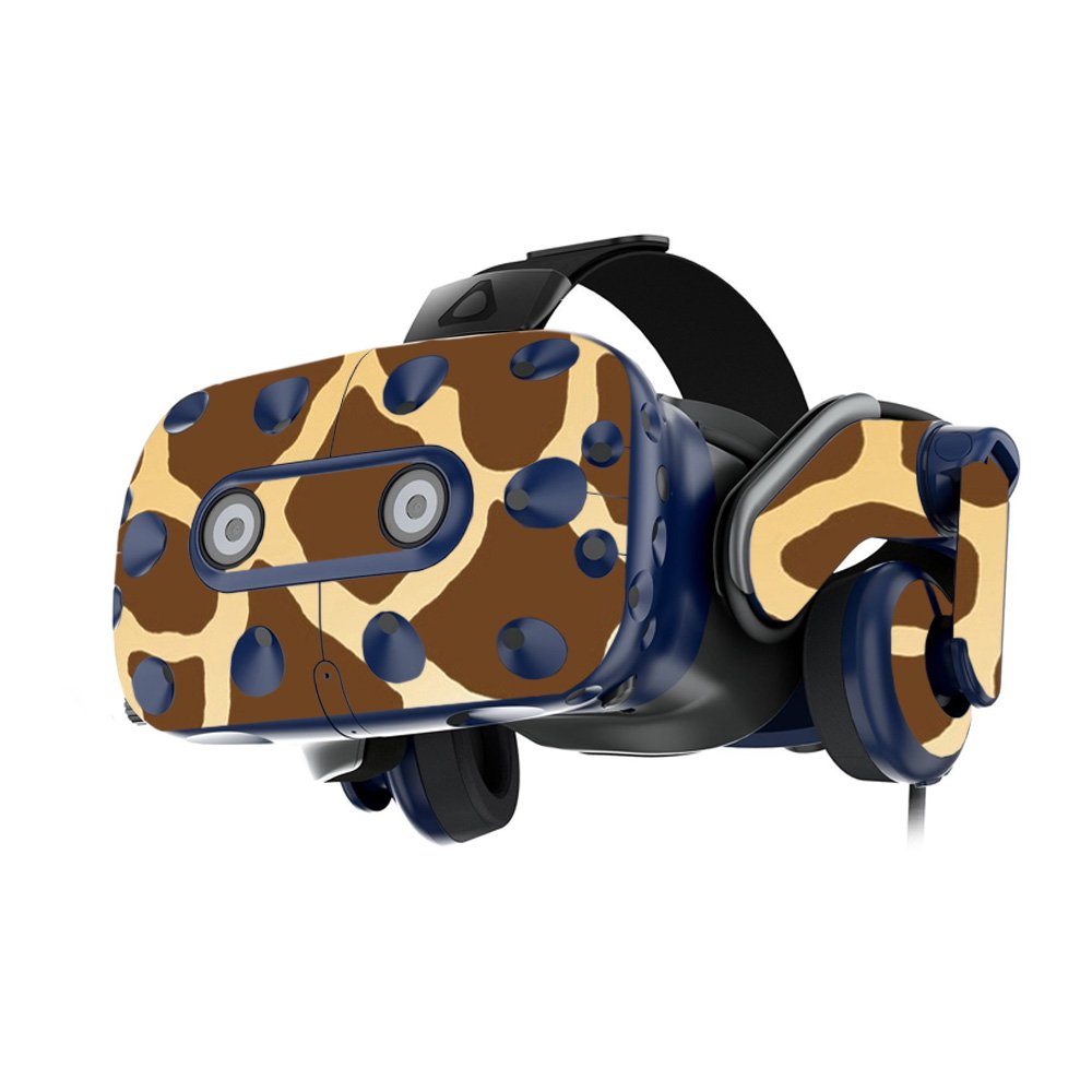 MightySkins Vinyl Decal Wrap Cover Compatible with HTC Vive Pro VR Headset - Giraffe Design | Protective, Durable, Customizable Skin | Easy to Apply & Remove | Made in USA | Perfect for Gaming, VR Enthusiasts & Personalization