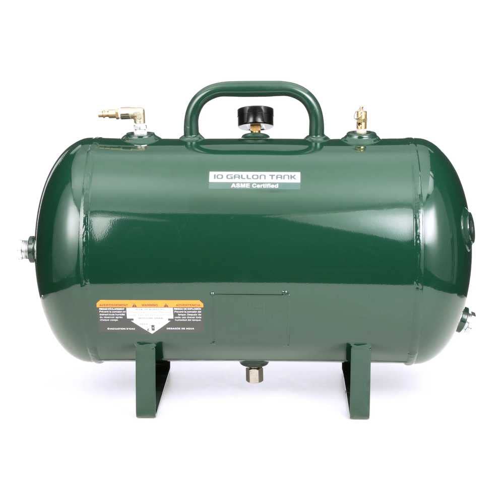 Rolair AIRKEGPLUS Portable Air Storage Tank - Compact Air Compressor Accessory for Nail Guns, Spray Painting & Inflating Tires | Home Garage & Job Site Use